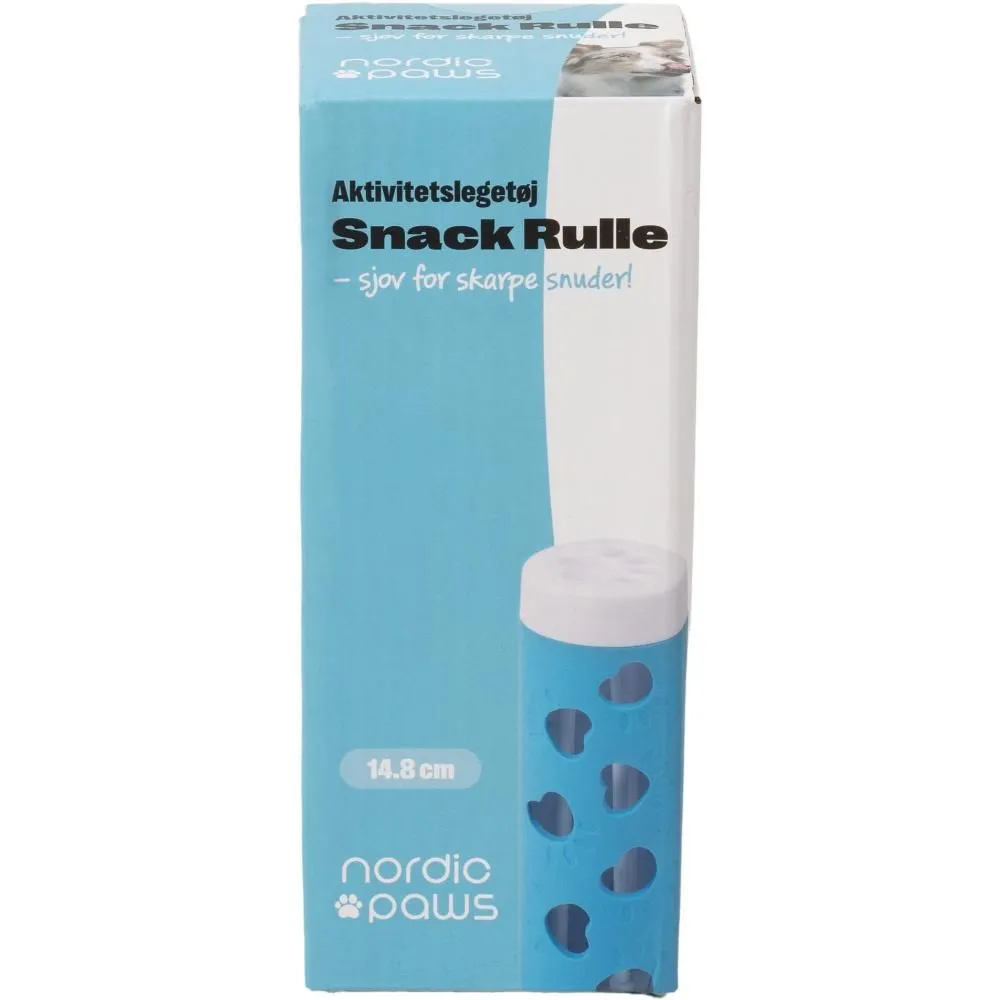 Nordic Paws Aktiveringslegetøj Snack Rulle Blå